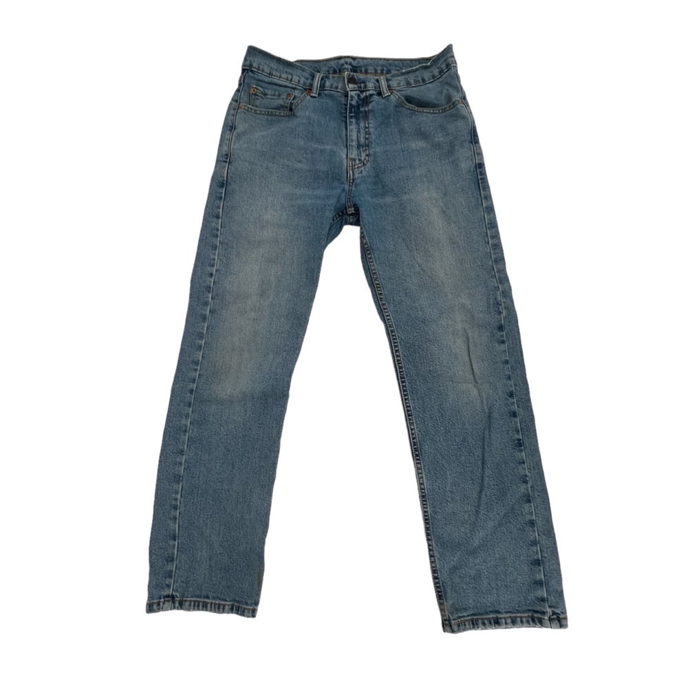 Levi’s 505 Regular Fit Straight Leg Distressed Jeans Size 32 x 30 Men’s